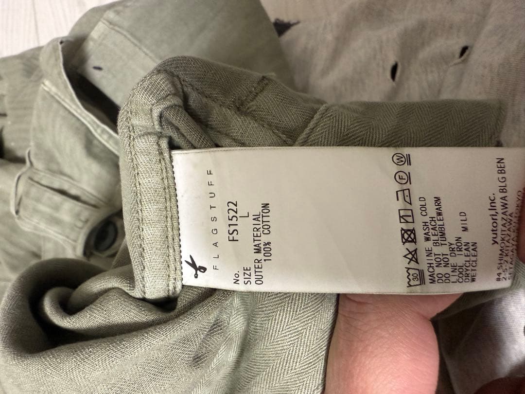 F-LAGSTUF-F BORO HBT BAKER PANTS40sボロ