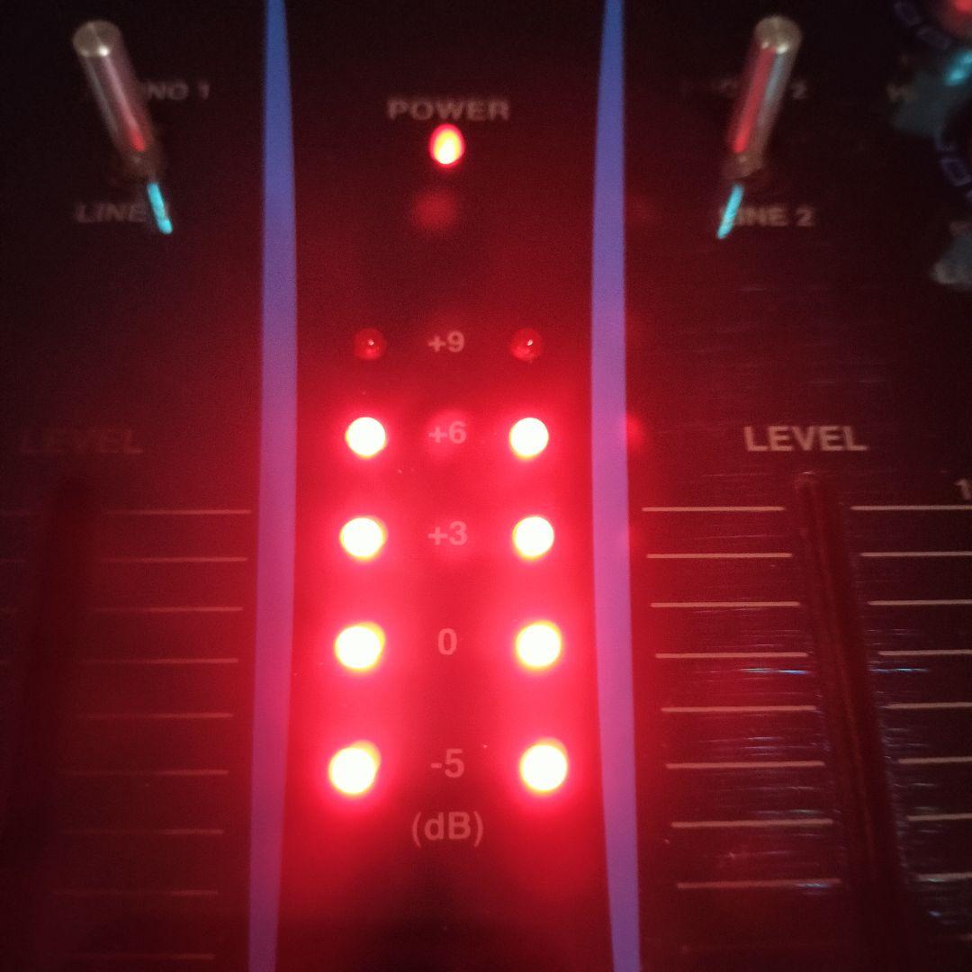 VESTAX PCV-003 　DJミキサー　通電のみ
