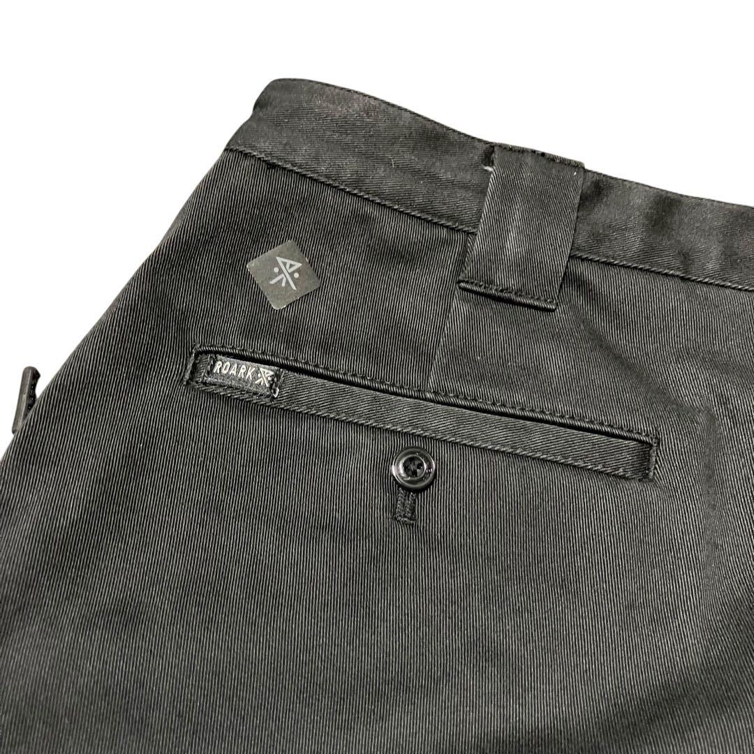ROARK × Dickies ワークパンツ Lサイズ ブラック 黒