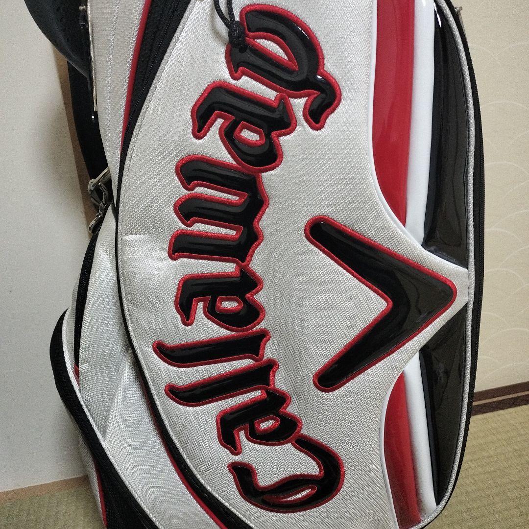 け*ん様 Callaway キャディバッグ ホワイト/レッド