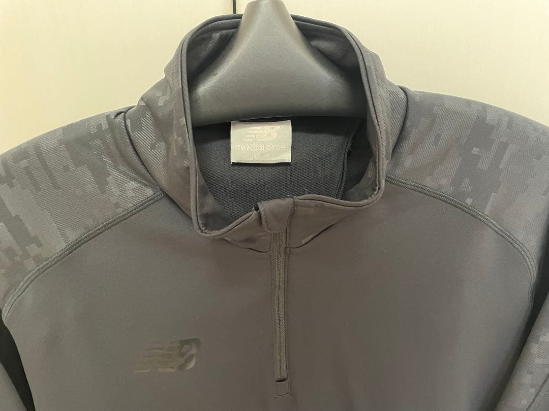 《値下げ》New Balance ブラック ハーフジップセット