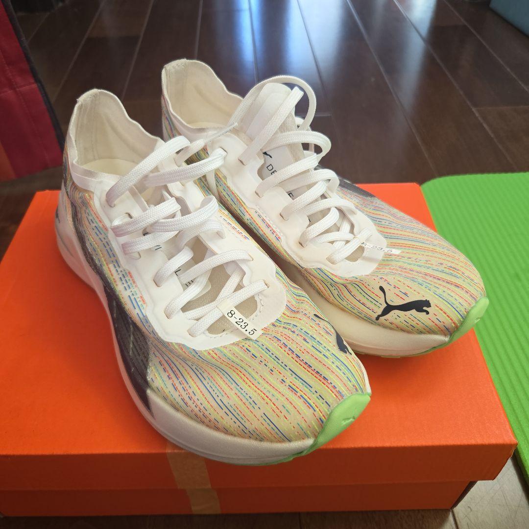 Puma ディビエイトNITRO ランニングシューズ 23.5cm マルチカラー