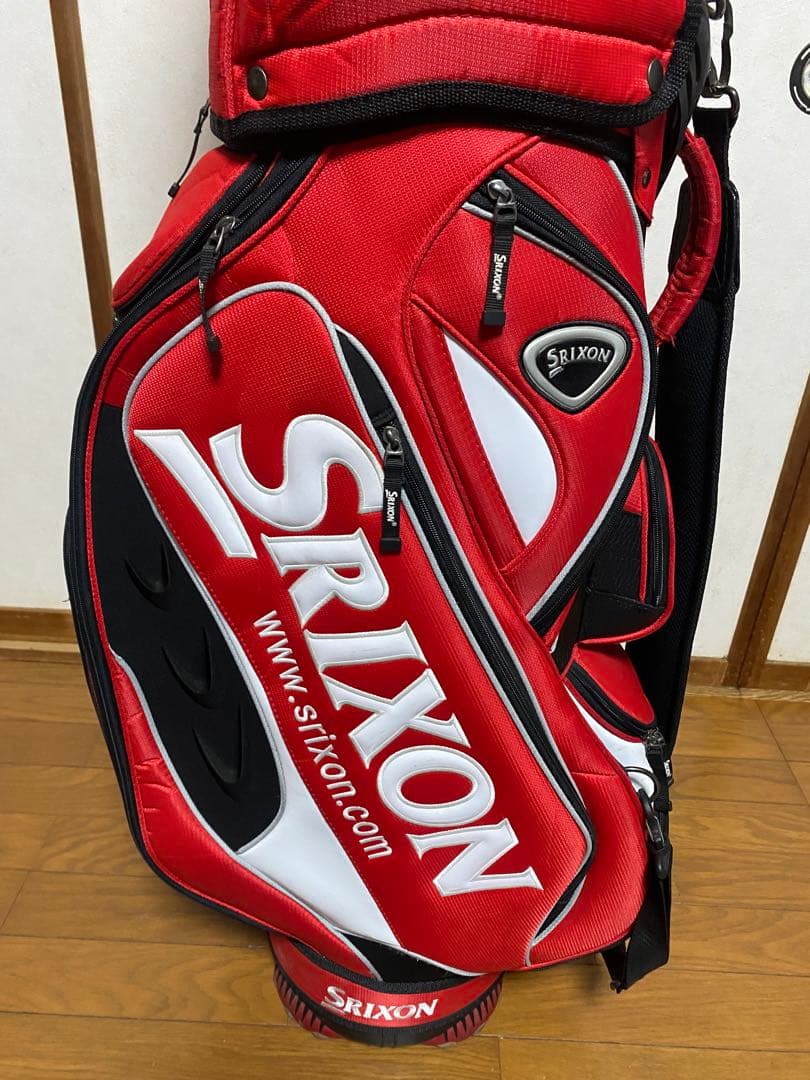 Srixon レッド キャディバッグ