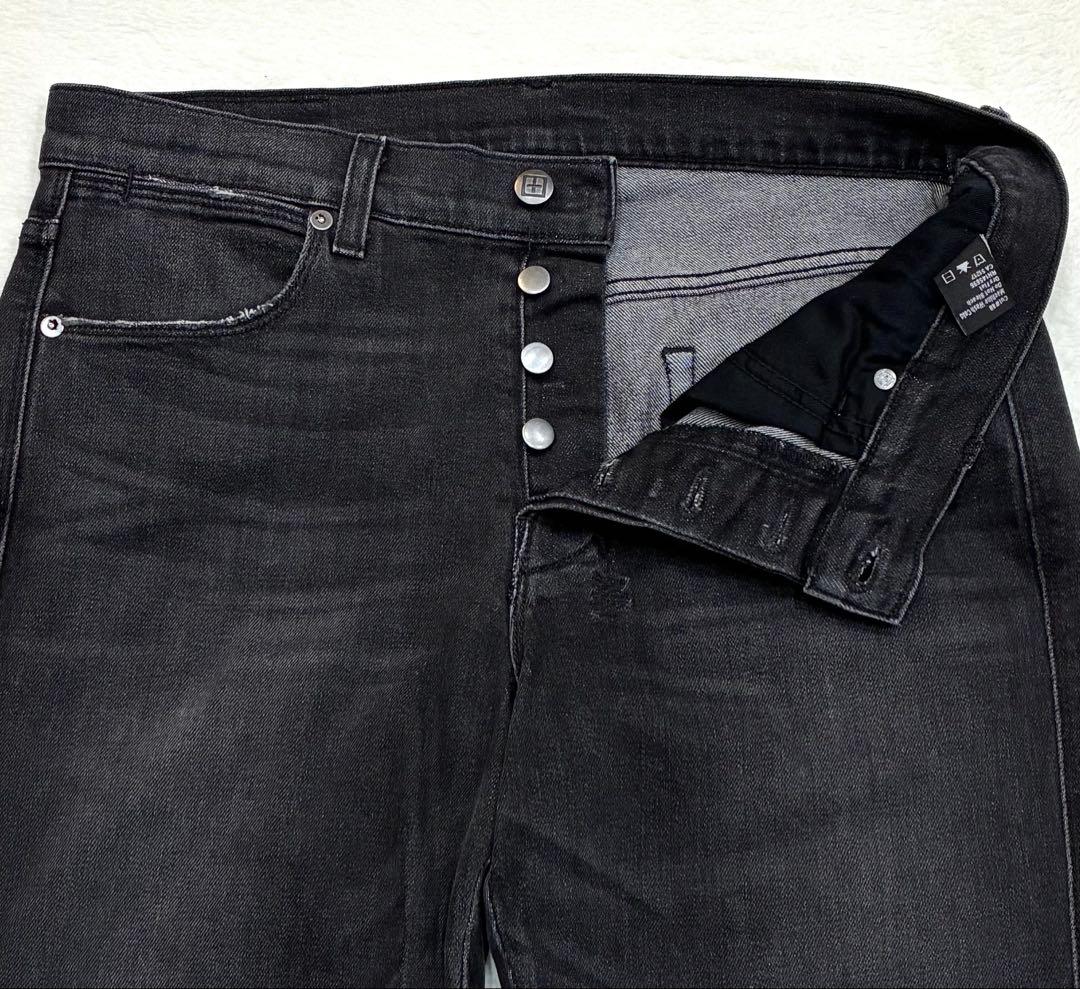 Ksubi スビ USA製 ブラック スキニー デニム ダメージ加工 W32
