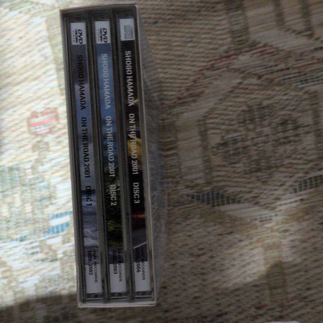 【美品】浜田省吾/ON THE ROAD 2001〈DVD2枚+CD1枚セット〉