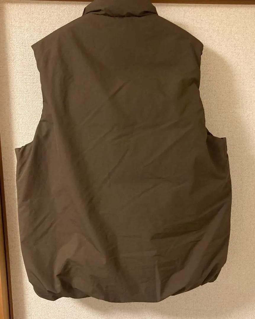 美品　ORCIVAL オーチバル　ダウンベスト　マットタフタ　サイズ4 ブラウン