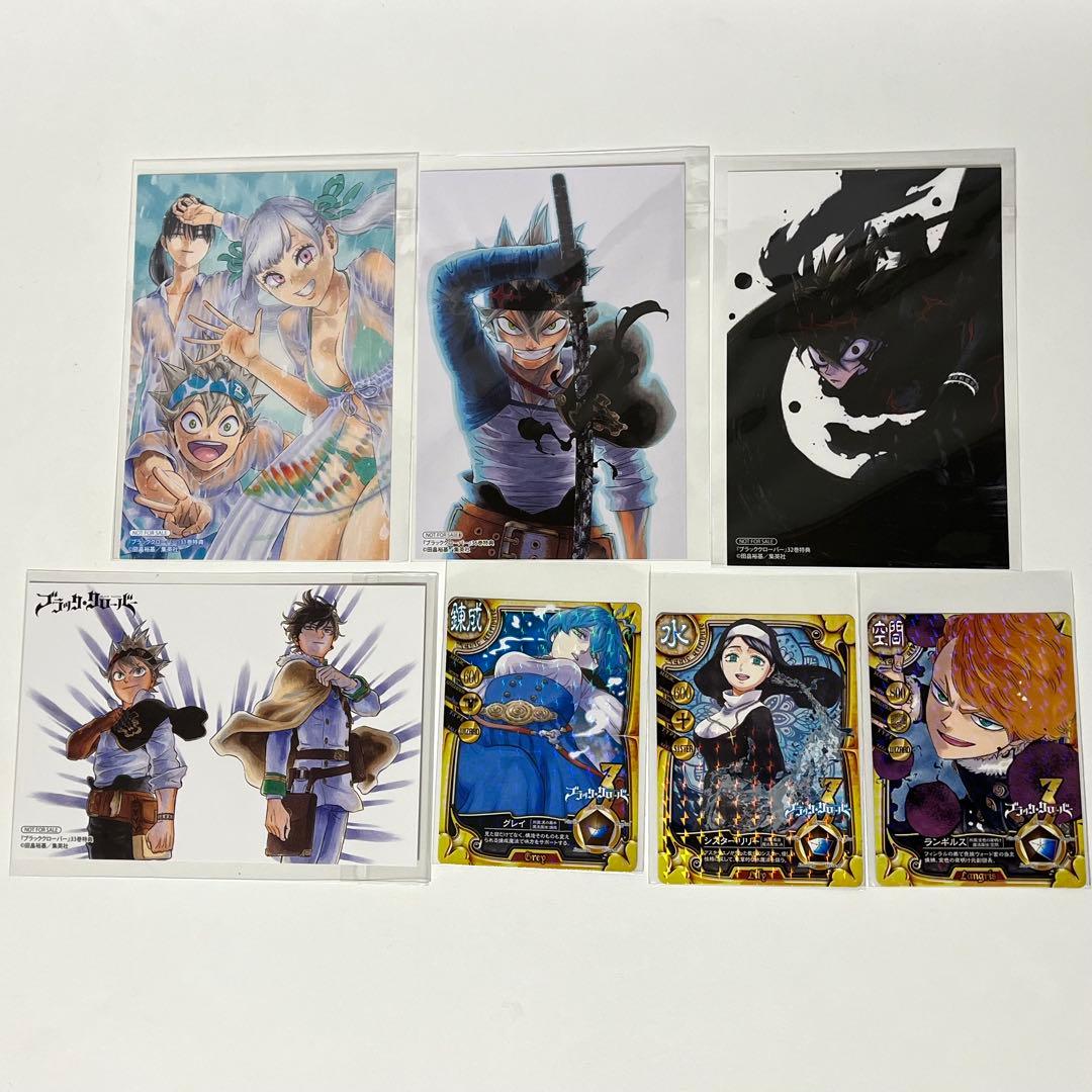 ブラッククローバー　1巻〜28巻　31巻〜33巻　36巻　＋購入特典付き！
