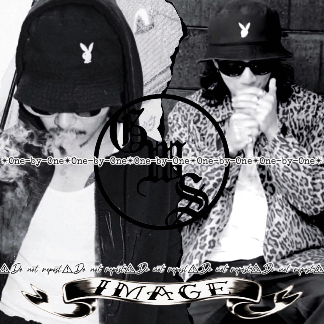 W バニー バケットハット tattoo studio yamada 山田蓮 黒