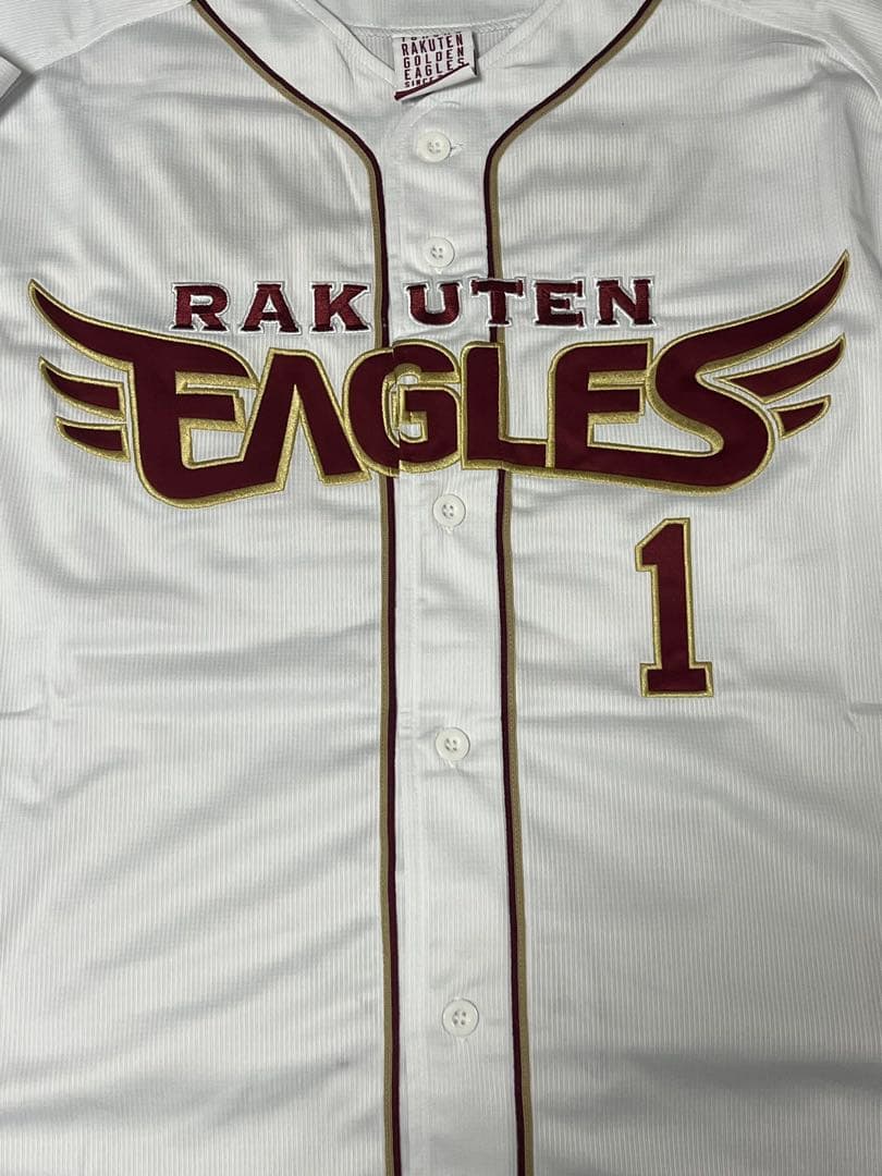 楽天イーグルス 宗山塁 直筆サインユニフォーム XL