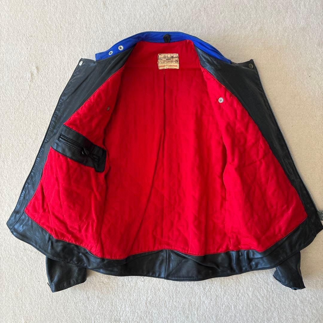 ぶ*う様 美品 ルイスレザー スーパー モンザ 70s ビンテージ