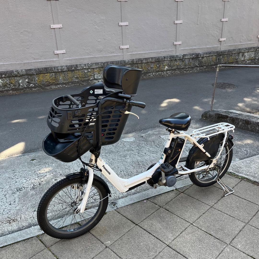 パナソニック ギュットミニ 子供乗せ 電動自転車 チャイルドシート 20インチ型