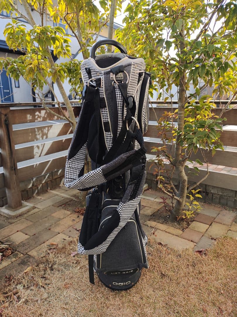 OGIO 8分割スタンド付きキャディバッグ チェック柄