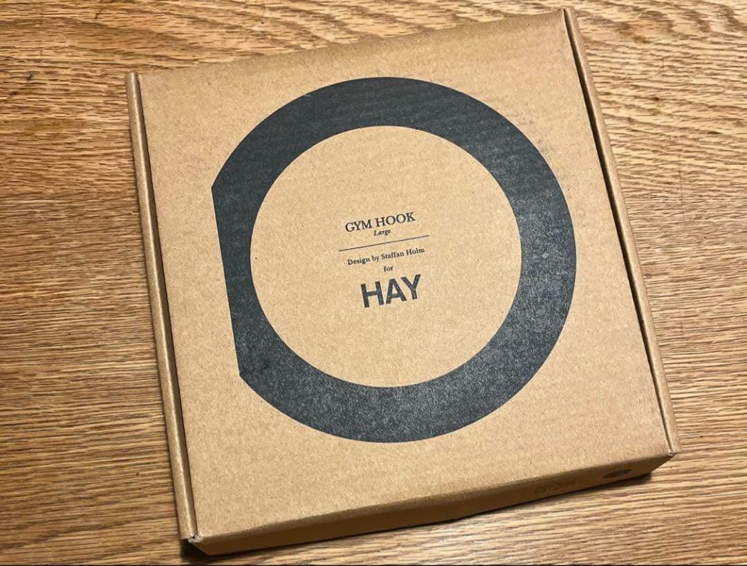 【新品未使用】⑤HAY gymhook ジムフック　ブラック L ヘイ