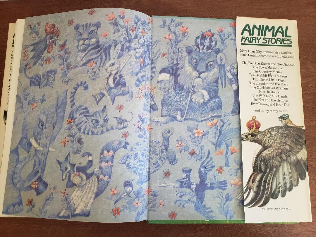 ヴィンテージ絵本　チェコスロバキア 作家　カレルフランタ　北欧　アニマル　洋書