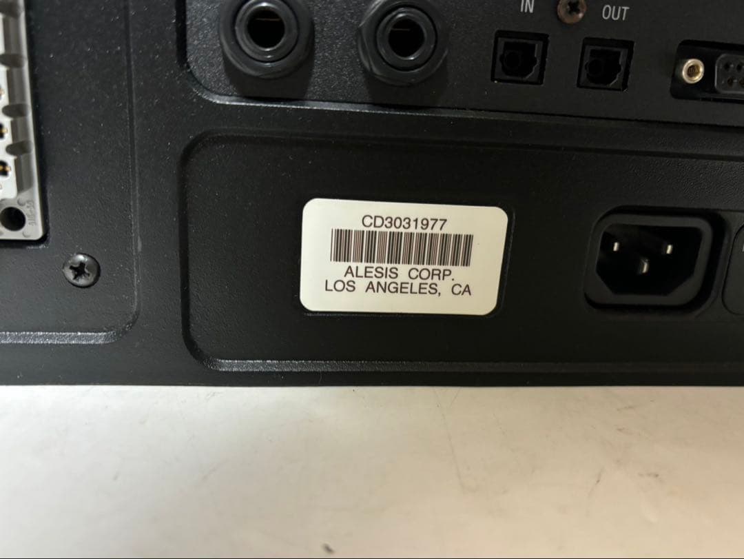 ジャンク品 ALESIS ADAT XT デジタルマルチトラックレコーダー 01