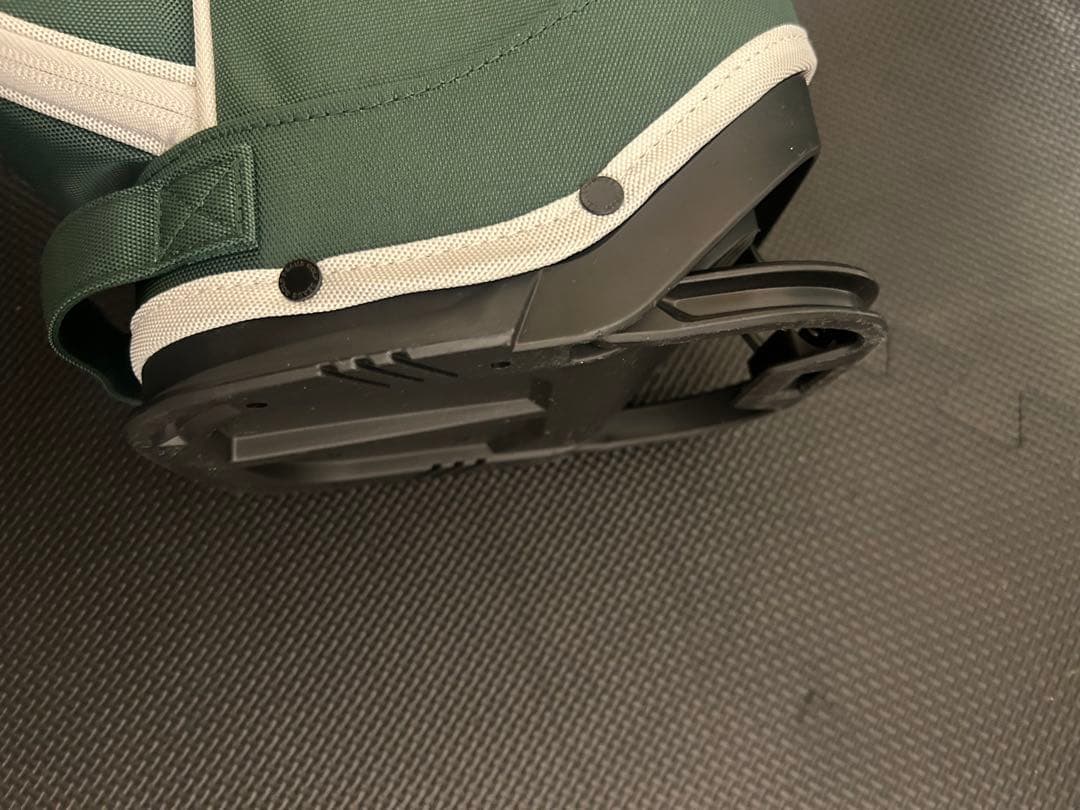 【美品】BEAMS GOLF スリムスタンド キャディバッグ グリーン