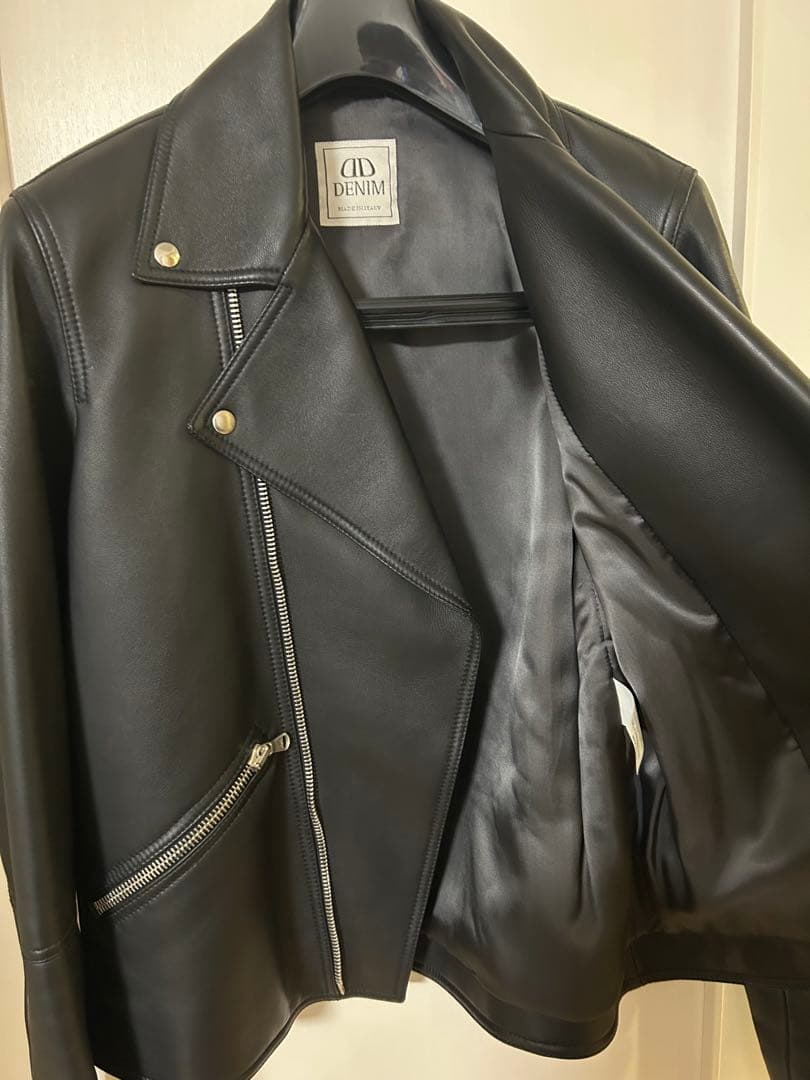 mymeatteam　DENIM ダブルライダース size48