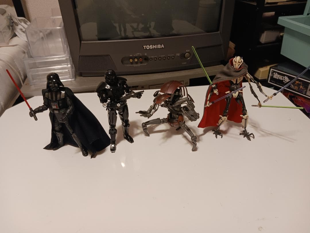 スターウォーズ ブラックシリーズ　四体セット