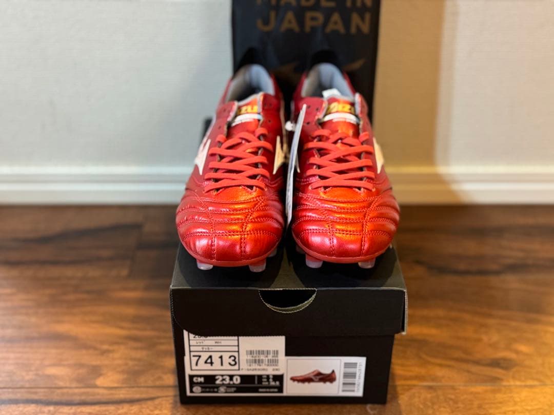 Ruby Red Pack 40周年限定 ミズノ モレリアネオ IV JAPAN