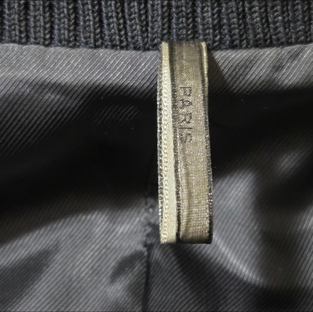 ss07 エディ期 Dior homme レザーボンバージャケット ブルゾン
