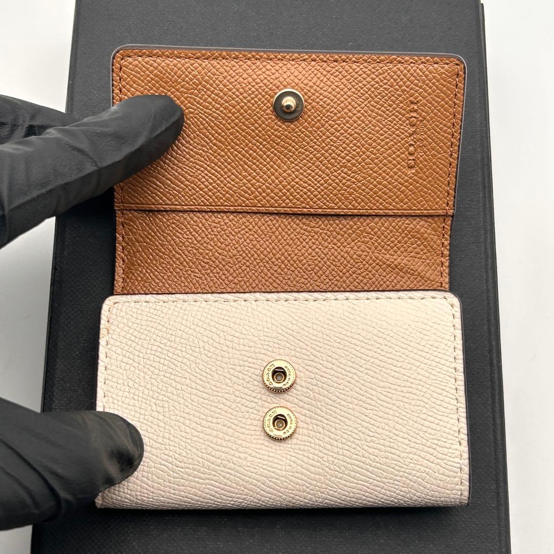 【未使用級】COACH コーチ 5連 キーケース 高級 レザー ✨極美品✨