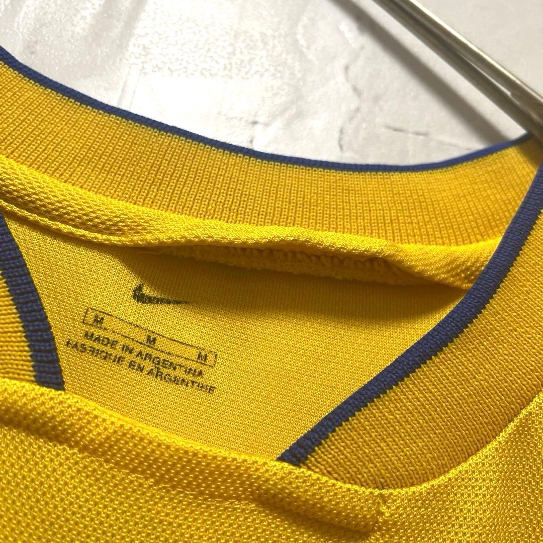NIKE ボカジュニアーズ 02-03 ユニフォーム アウェイ 半袖 刺繍ロゴM