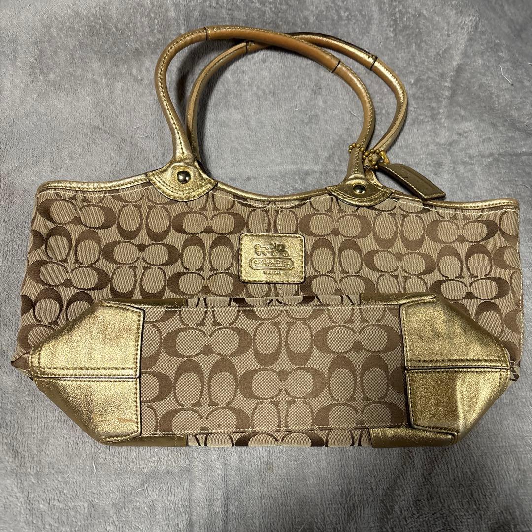 Coach ロゴ柄 ハンドバッグ 3点セット