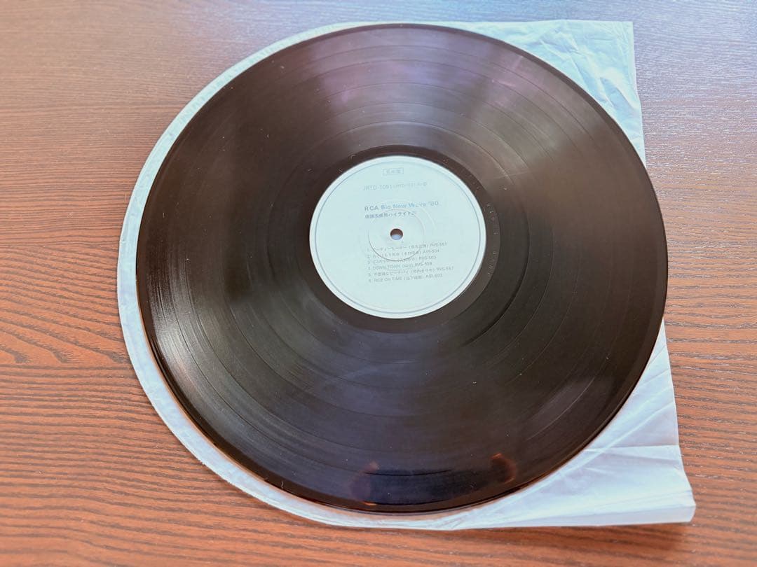 稀少・非売品／RCAプロモーションLP・RCA Big New Wave '80