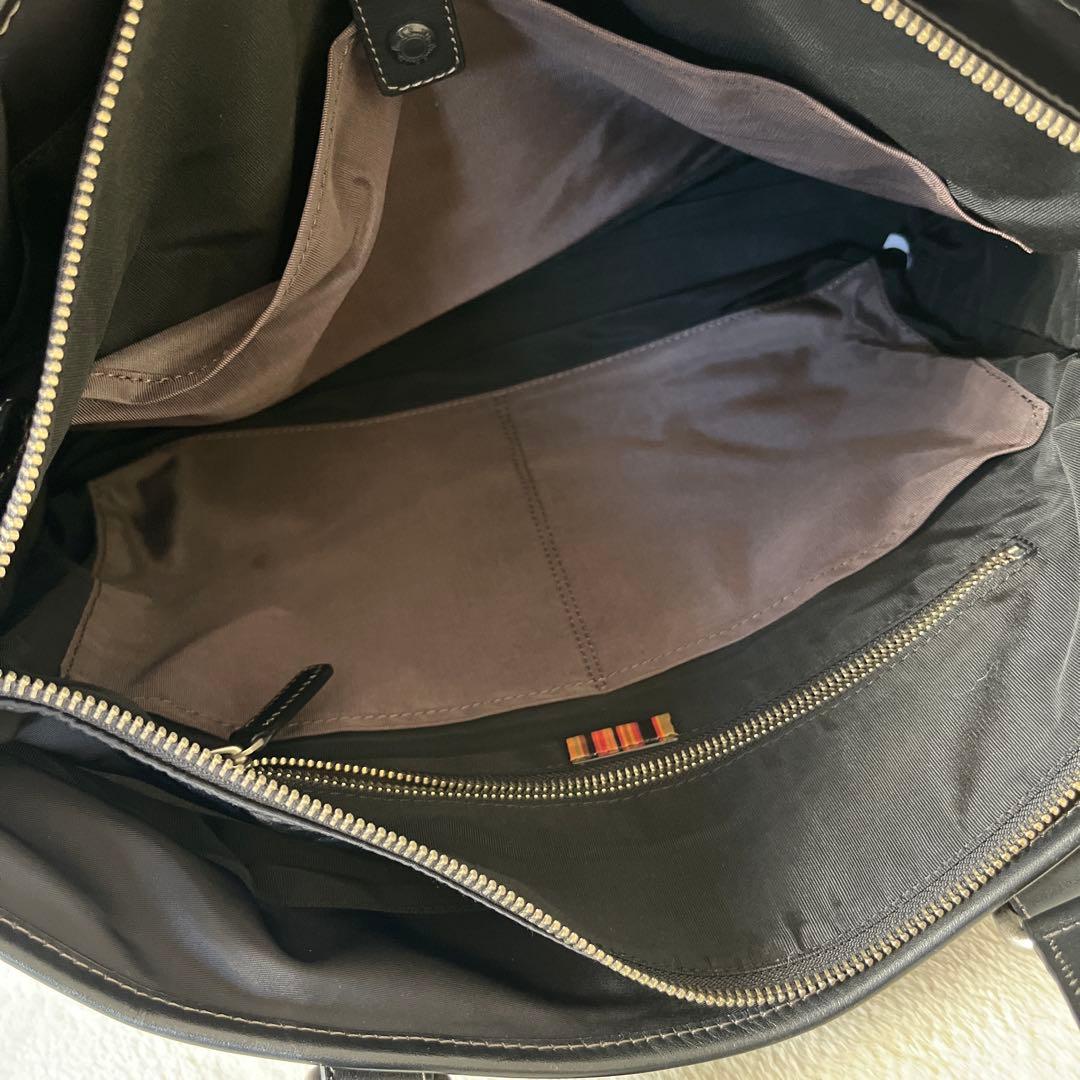 ●良品　ポールスミス　トートバック　ビジネスバッグ　ハンド　大容量