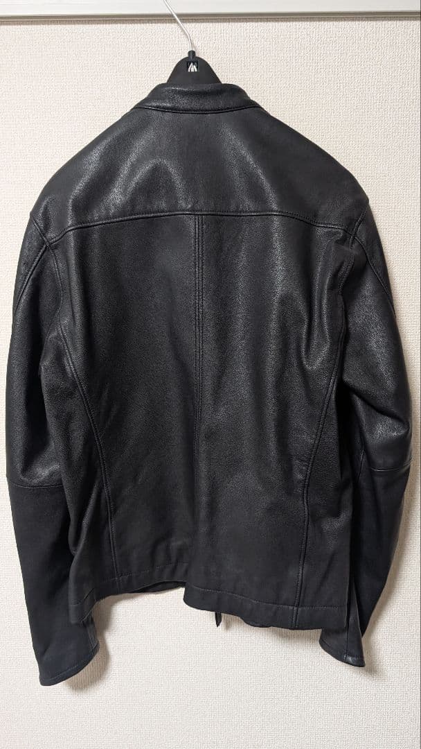 UNITED ARROWS山羊革シングルライダースジャケット(L)