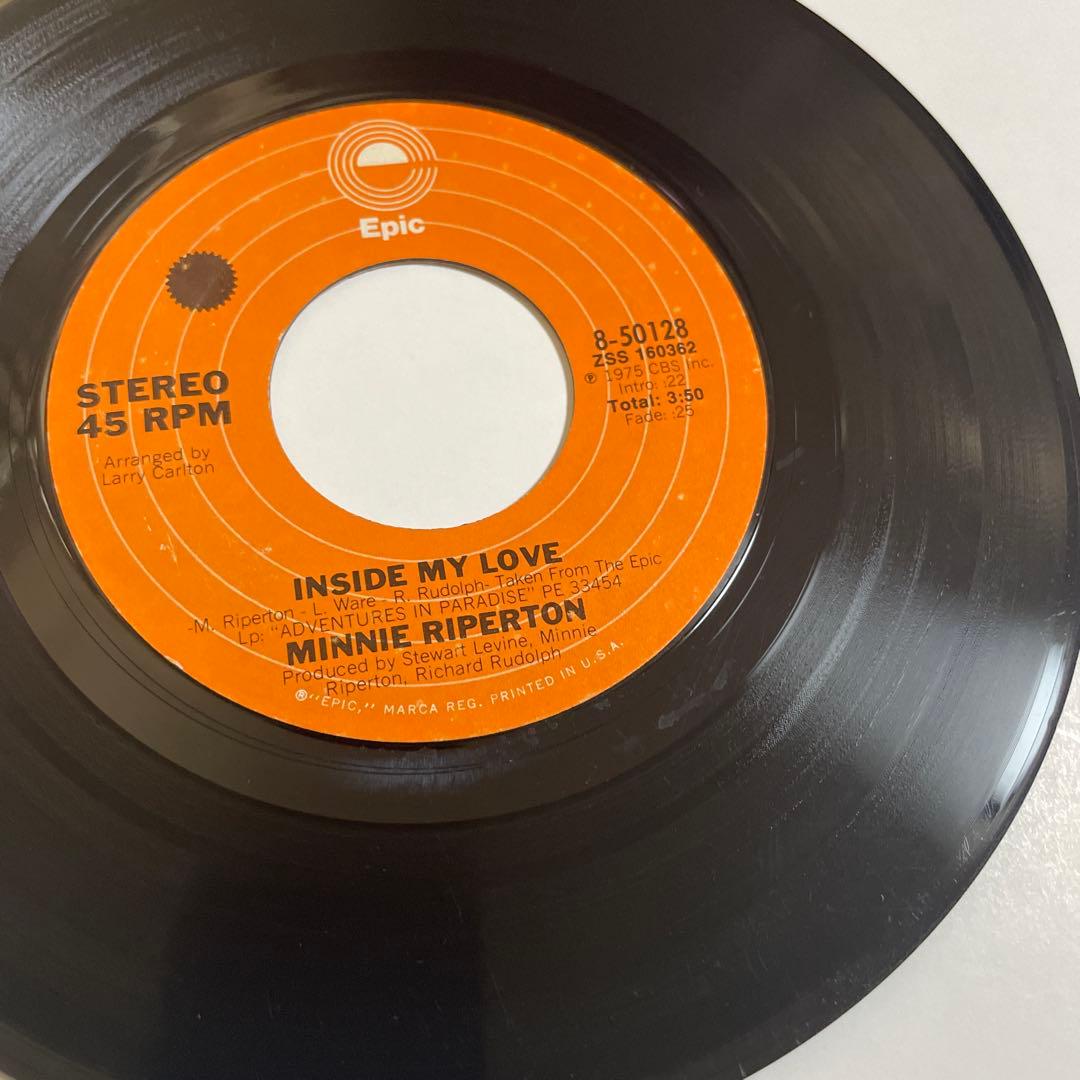 【7インチ】Minnie Reperton - Inside My Love