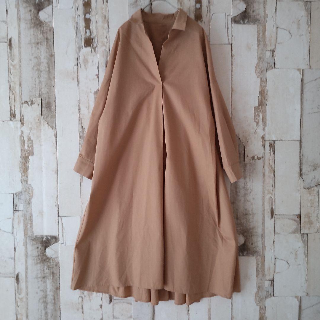 HIROKO BIS　新品　バックスリット　　ワンピース　オーバーサイズ　洗える