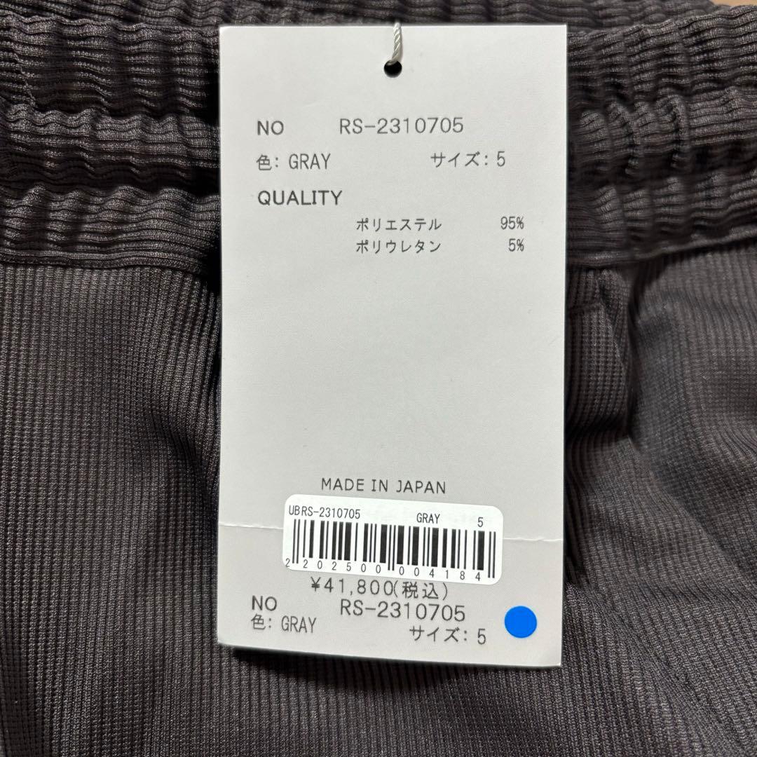 ラッセルノ ゴルフ サイドライン 6 ポケット ロングパンツ グレー L 5
