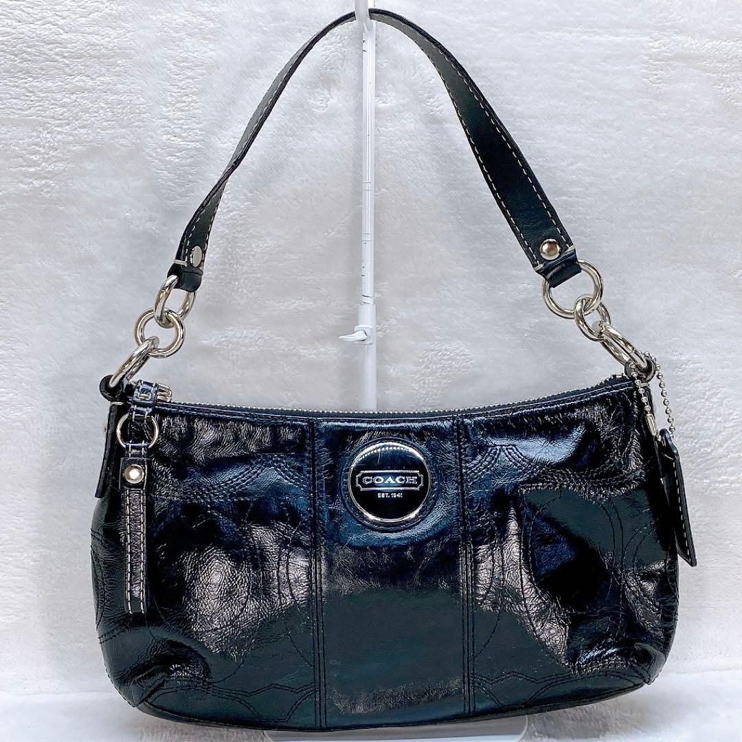 バッグ 00s archive Coach 2way Bag Signature y2k