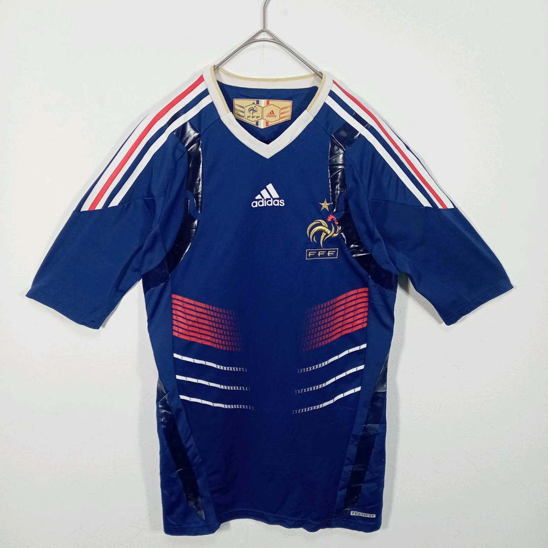 adidas フランス代表 2010 ネイビー 選手着用モデルオーセンティック