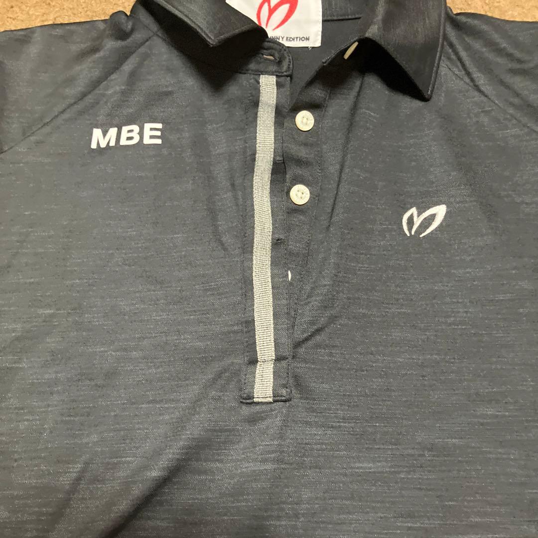 MBE ブラックポロシャツ