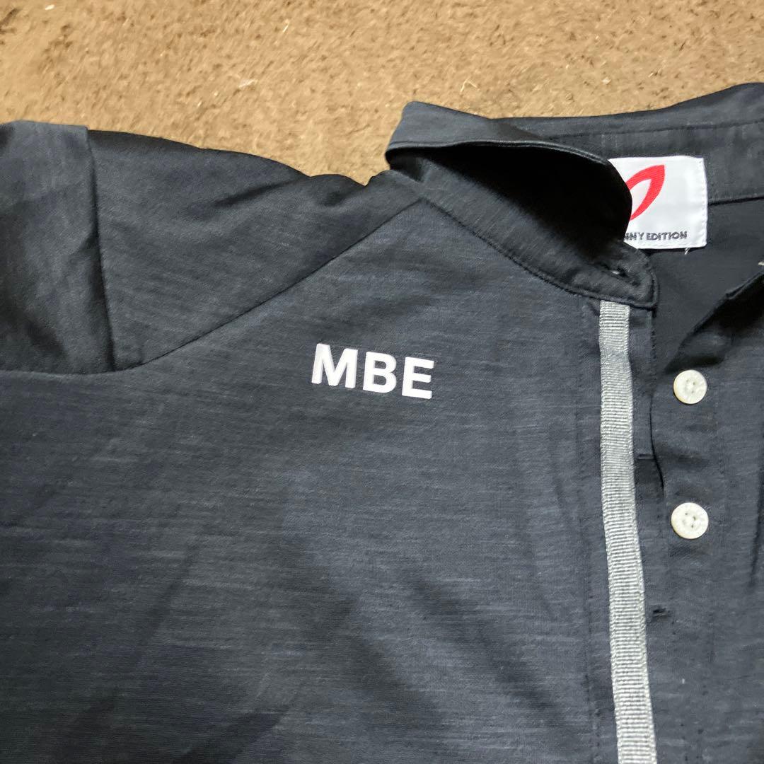 MBE ブラックポロシャツ