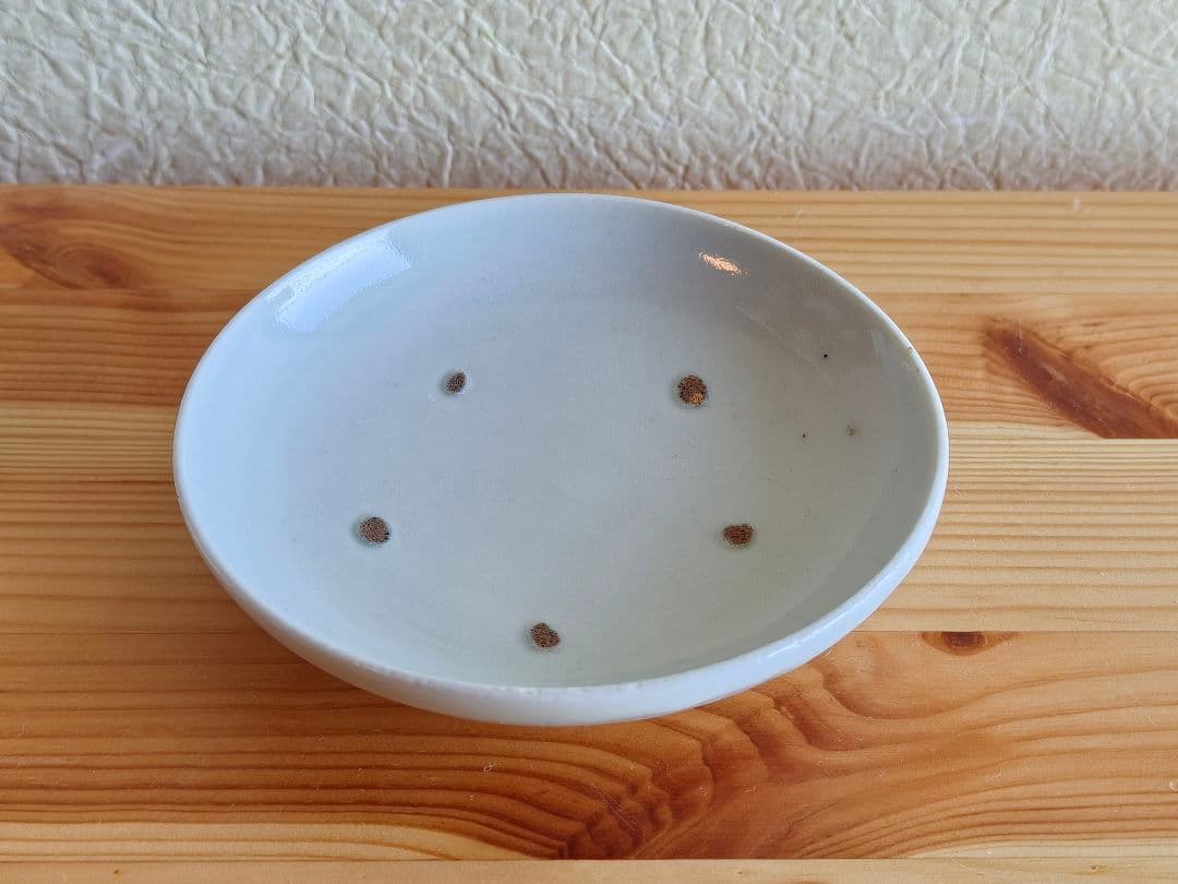 安永正臣　白磁皿