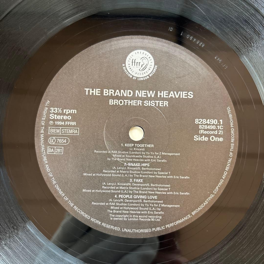 洋楽 THE BRAND NEW HEAVIES / BROTHER SISTER