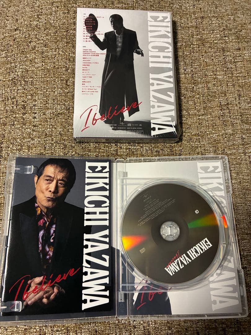 美品！矢沢永吉　I believe 初回限定typeA