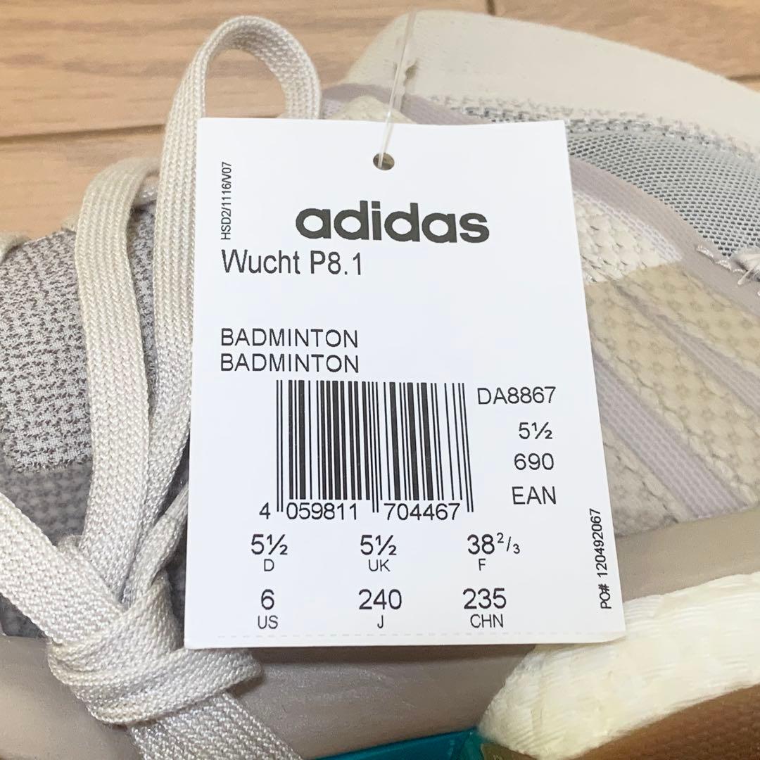 adidas Wucht P8.1 バドミントンシューズ 24.0cm