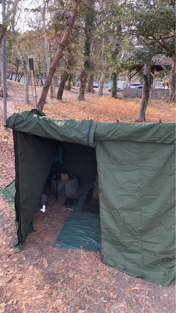 goglampingパップテント&前幕セット