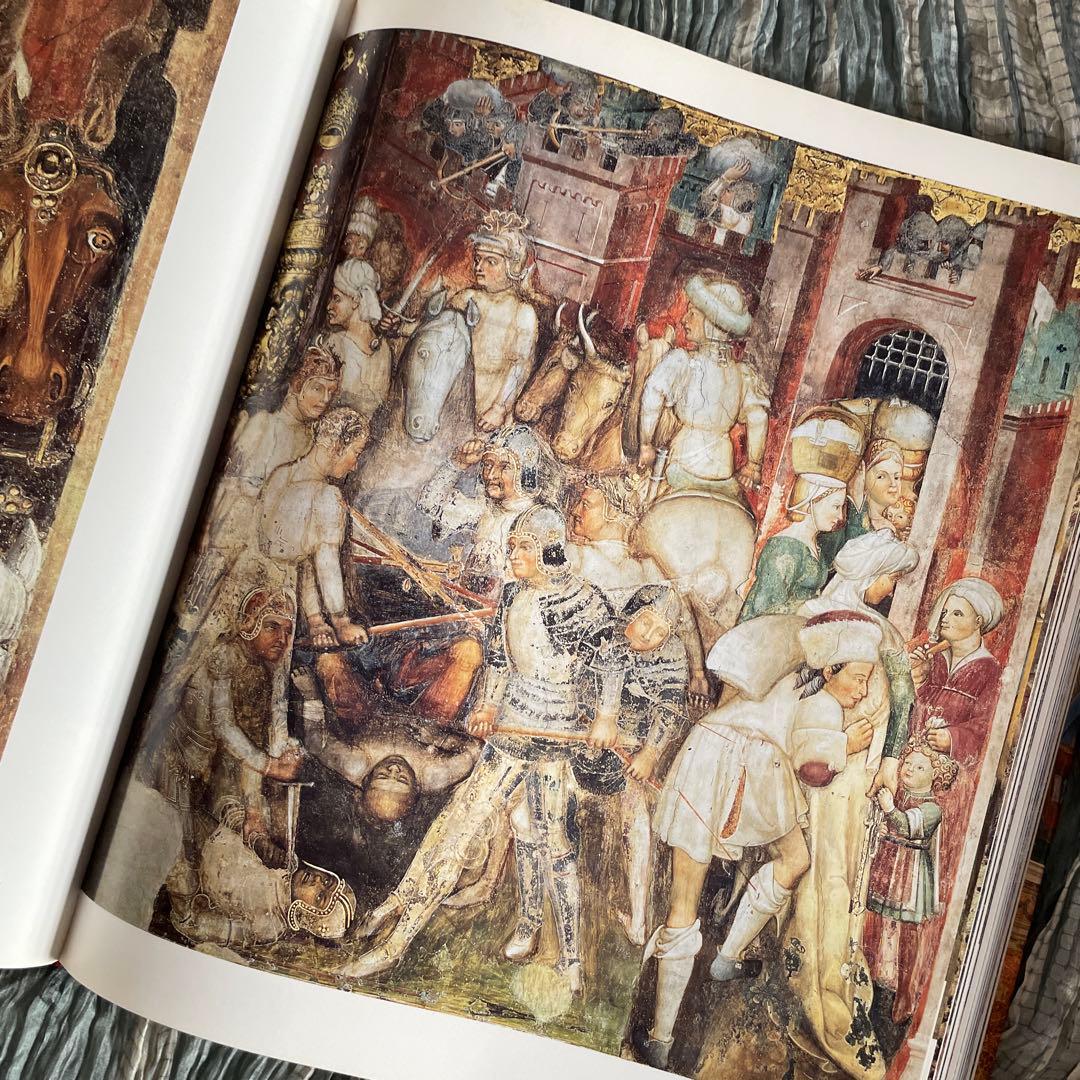 英語大型画集　イタリア・フレスコ画-初期ルネサンス 1400-1470