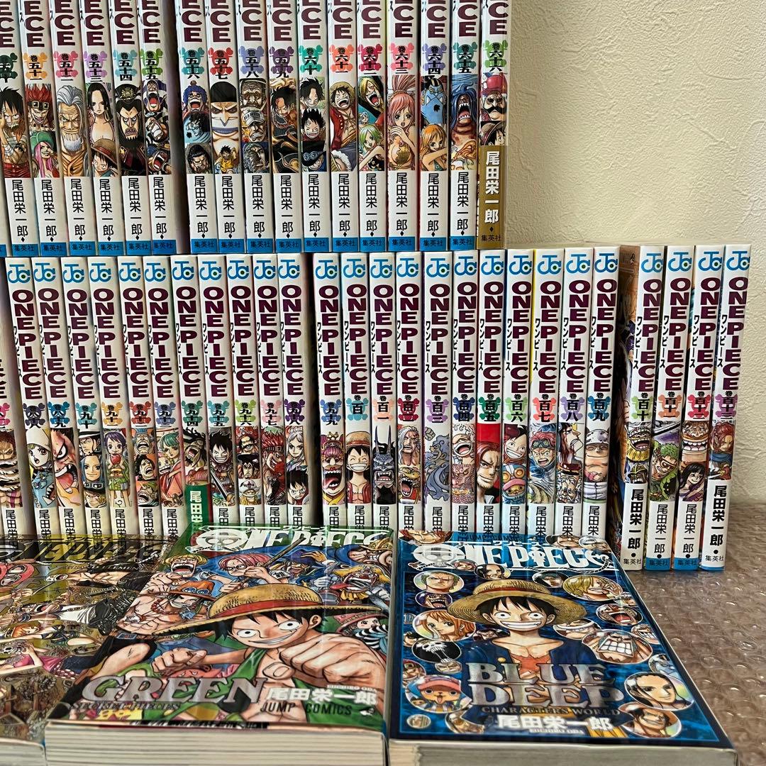 美品 ワンピース 全巻セット おまけ多数 ONE PIECE 最新114巻まで