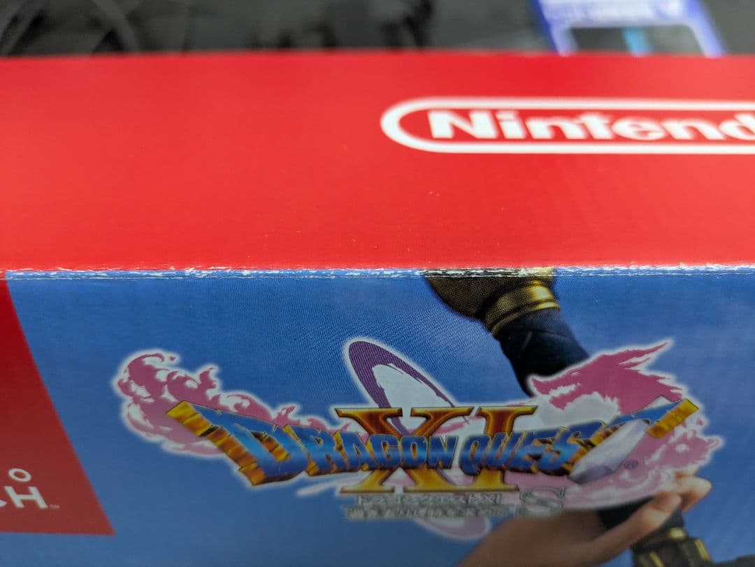 Nintendo Switch 本体 青色 ドラゴンクエストXI同梱
