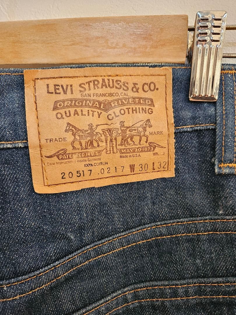 リーバイス Levis 517 W30 ボタン裏8　タロン42 usa製