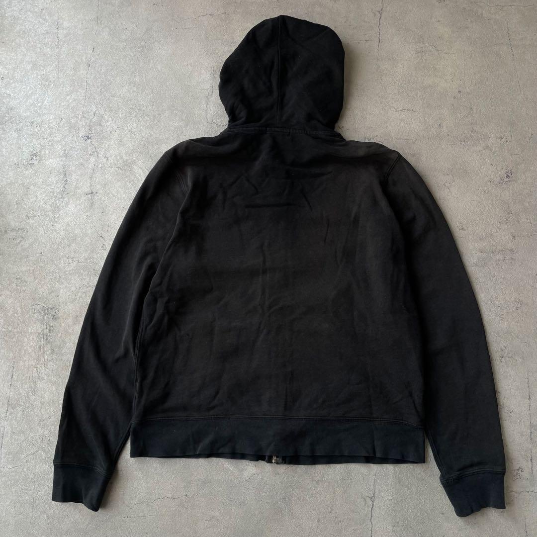 POLO RALPH LAUREN フルジップ パーカー フェード 黒