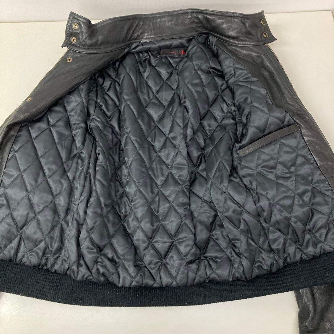 MORGAN homme レザージャケット Lサイズ ブラック　c4