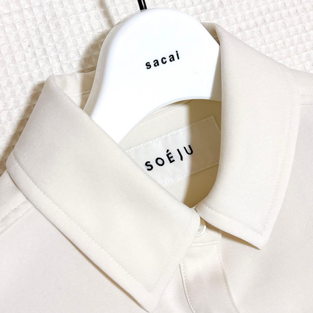SOEJU ソージュ ソフトオックスシャツ オーバー 人気 ホワイト 完売 日本