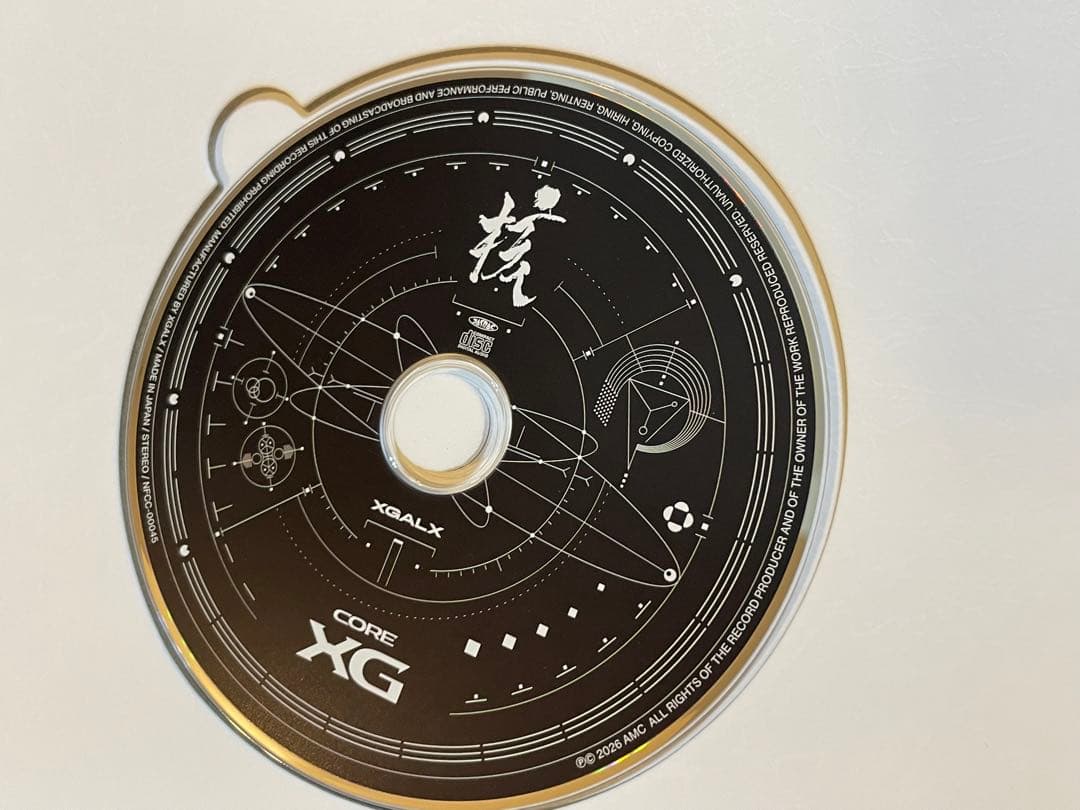 XG 1st FULL ALBUM THE CORE 核 CD-XG ver.-